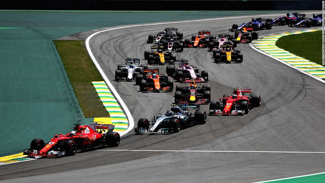 F1 Best images from the Brazilian Grand Prix