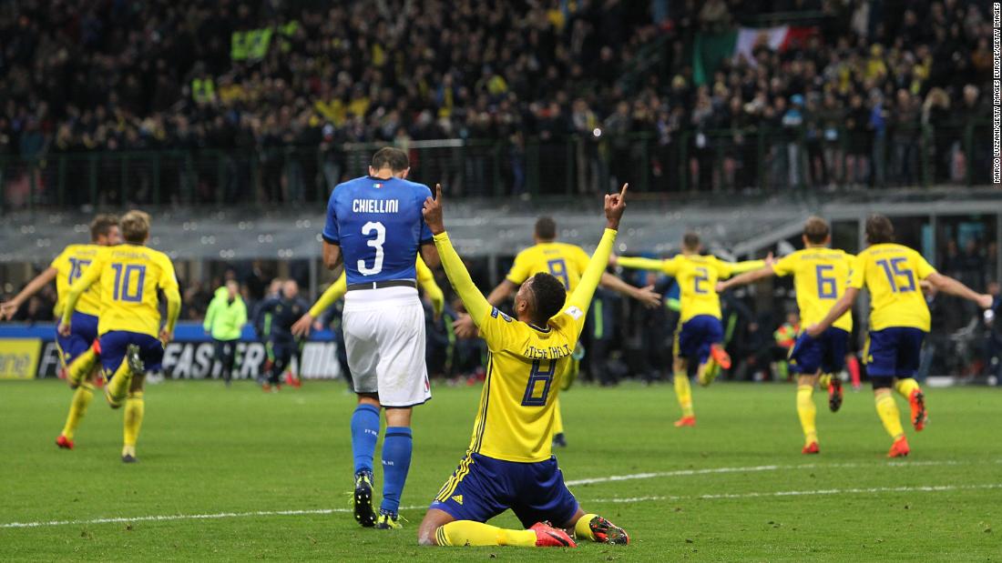  A valiant performance from Sweden against Italy in November&#39;s playoff ensured the four-time winners &lt;a href=&quot;http://edition.cnn.com/2017/11/13/football/italy-sweden-world-cup-qualifiers/index.html&quot;&gt;failed to qualify for the first time since 1958&lt;/a&gt;.