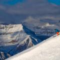 Lake Louise resort guide off piste