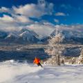 Lake Louise resort guide off piste 2