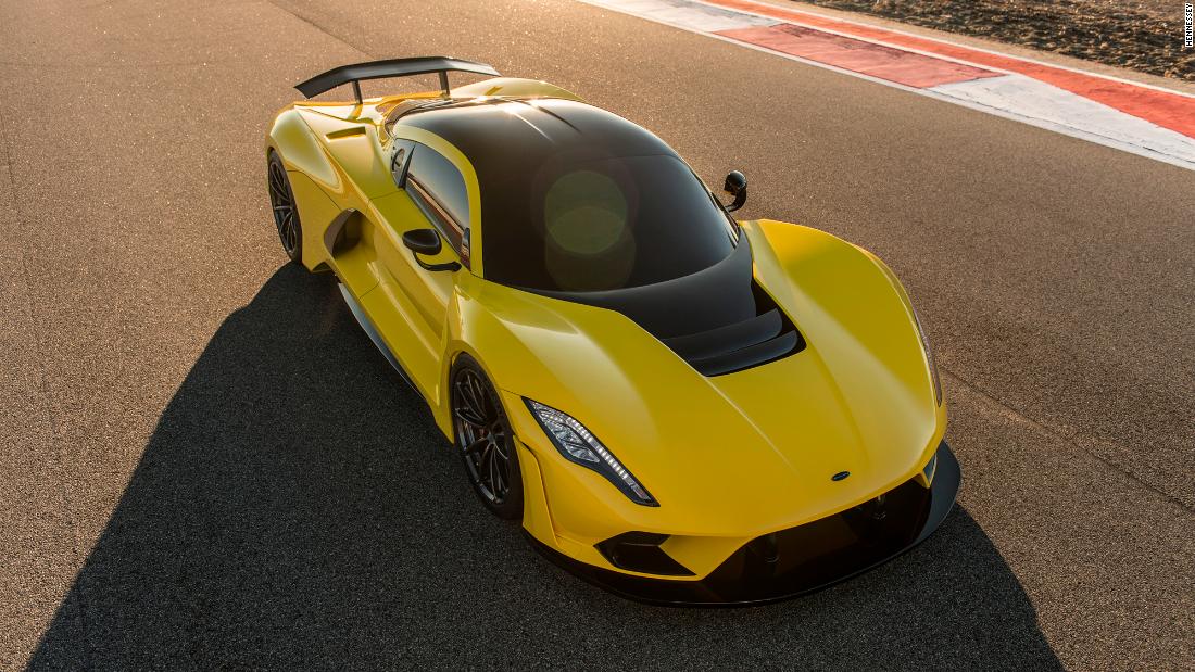 The Venom F5, made in Texas by US speed specialists Hennessey, has its hat in the ring for 300mph. With 1,600bhp under the hood, the successor to the 270.5mph Venom GT has some serious muscle, although it hasn&#39;t received a top speed test yet. One of 24 produced can be yours for $1.6m.