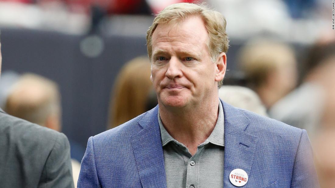 Shame on you': NFL's Roger Goodell accused of hypocrisy in protest response