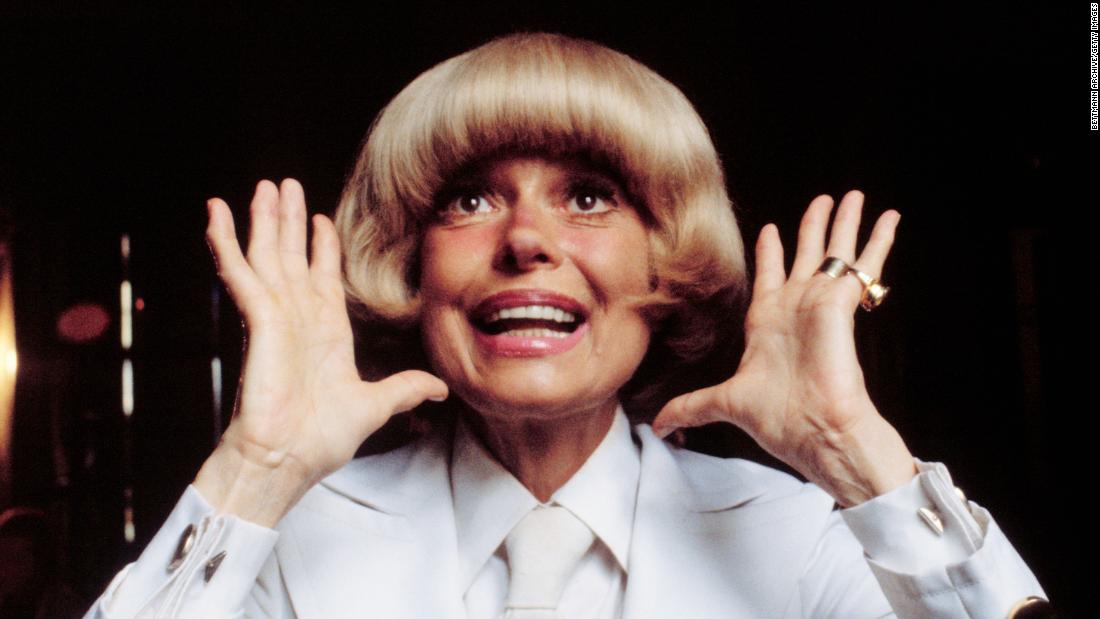 Carol Channing, whose most famous role was as Dolly Levi in the Broadway musical &quot;Hello Dolly!&quot; charmed audiences for decades with her trademark raspy voice and huge smile. The actress, pictured here in 1979, has died at age 97, her publicist said Tuesday, January 15.