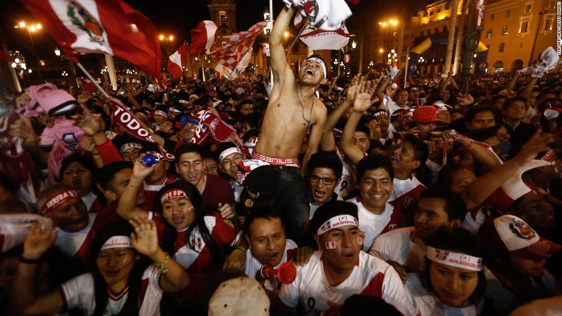 Such were the magnitude of the celebrations in Lima when Jefferson Farfan put Peru 1-0 up, an &lt;a href=&quot;http://edition.cnn.com/2017/11/16/football/world-cup-russia-2018-qualification-lionel-messi-neymar-brazil-england-argentina/index.html&quot;&gt;earthquake detector in the city was activated&lt;/a&gt; at the exact moment of the goal.