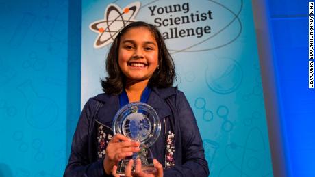 Meet the 11-year old who won a $25,000 science prize