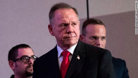 Roy Moore says he first noticed his wife when she was 15 or 16 years old