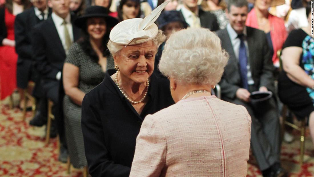 In 2014, Lansbury was formally invested as a dame by Britain&#39;s Queen Elizabeth II.