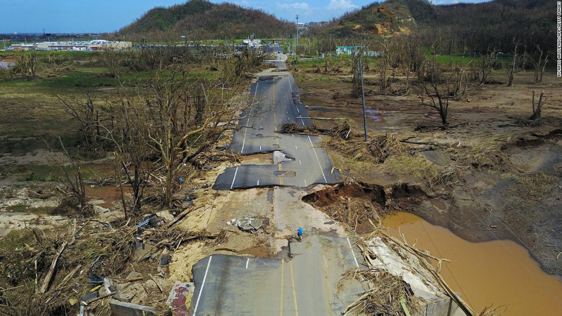 The hurricane made its first landfall on the Caribbean island nation of Dominica on Monday, September 18, as a Category 5 storm with winds topping 160 mph - the strongest hurricane on record to make landfall there. Days later, &lt;a href=&quot;http://www.cnn.com/specials/weather/hurricane-maria&quot;&gt;the storm devastated the US territory of Puerto Rico&lt;/a&gt;, leaving nearly the entire population in the dark.