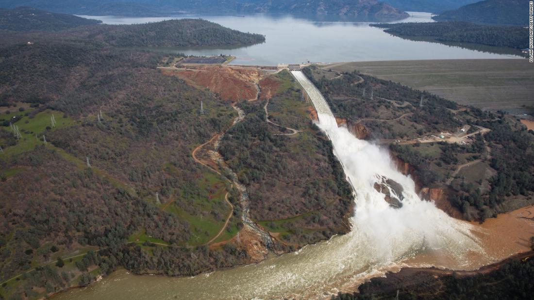 After years of being in severe drought, California saw an intense amount of rainfall that contributed to flooding, landslides, and erosion equaling $1.5 billion in damages. Most notable was the damages to the Oroville Dam spillway which lead to a multi-day evacuation of 188,000 residents.