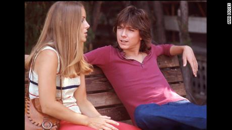 Ann Moses, former Tiger Beat editor, with David Cassidy in the early '70s.