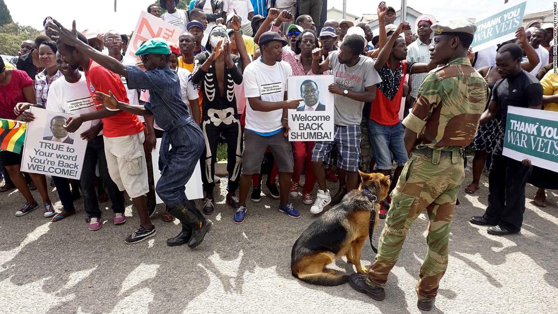 Dissecting Mnangagwas First Speech On His Return To Zimbabwe Cnn 