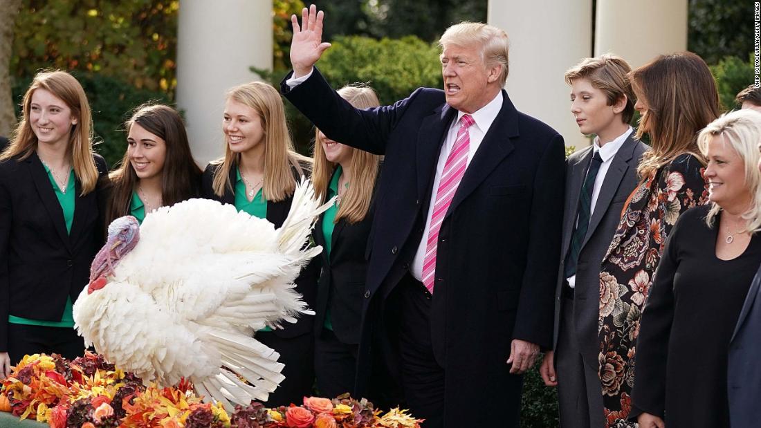 Live updates: President Trump pardons a turkey - CNNPolitics