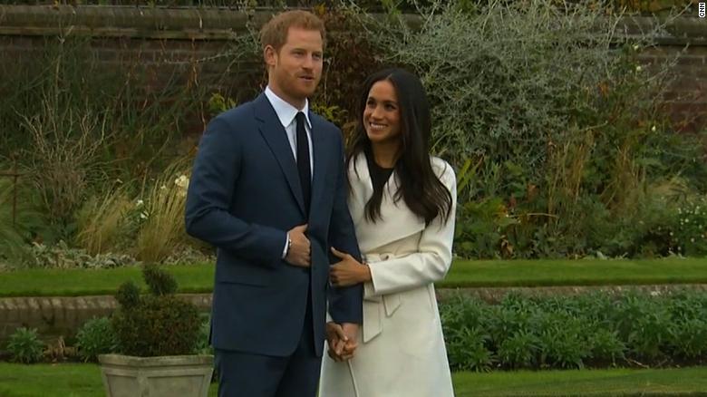 Prince Harry and Meghan Markle show off ring