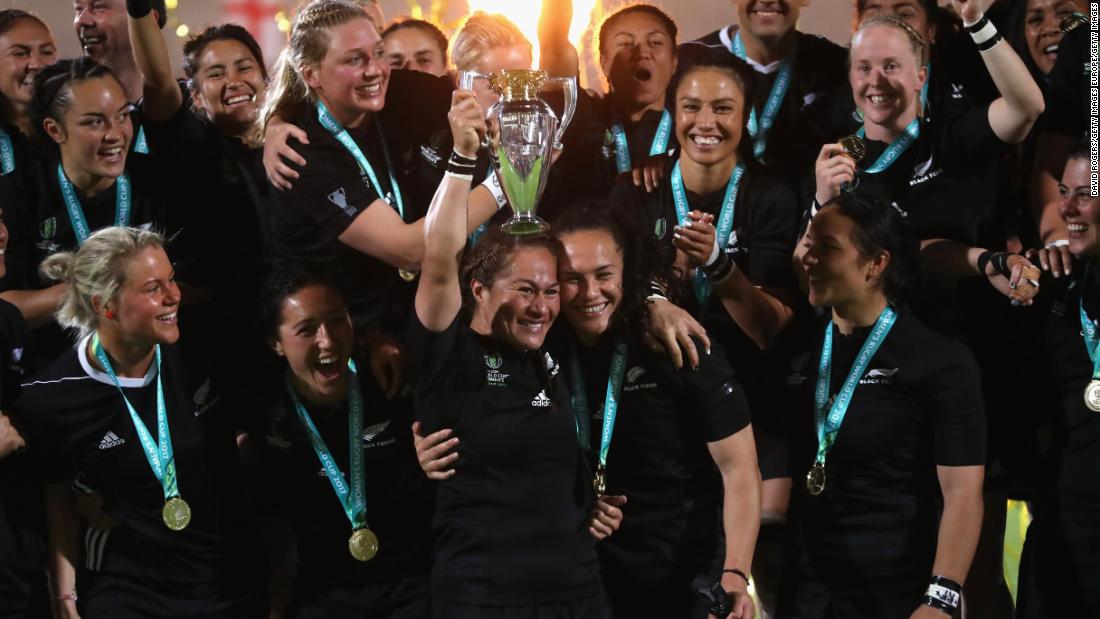 World Rugby Awards Blacks Ferns Crowned Team Of The Year In Rugby 