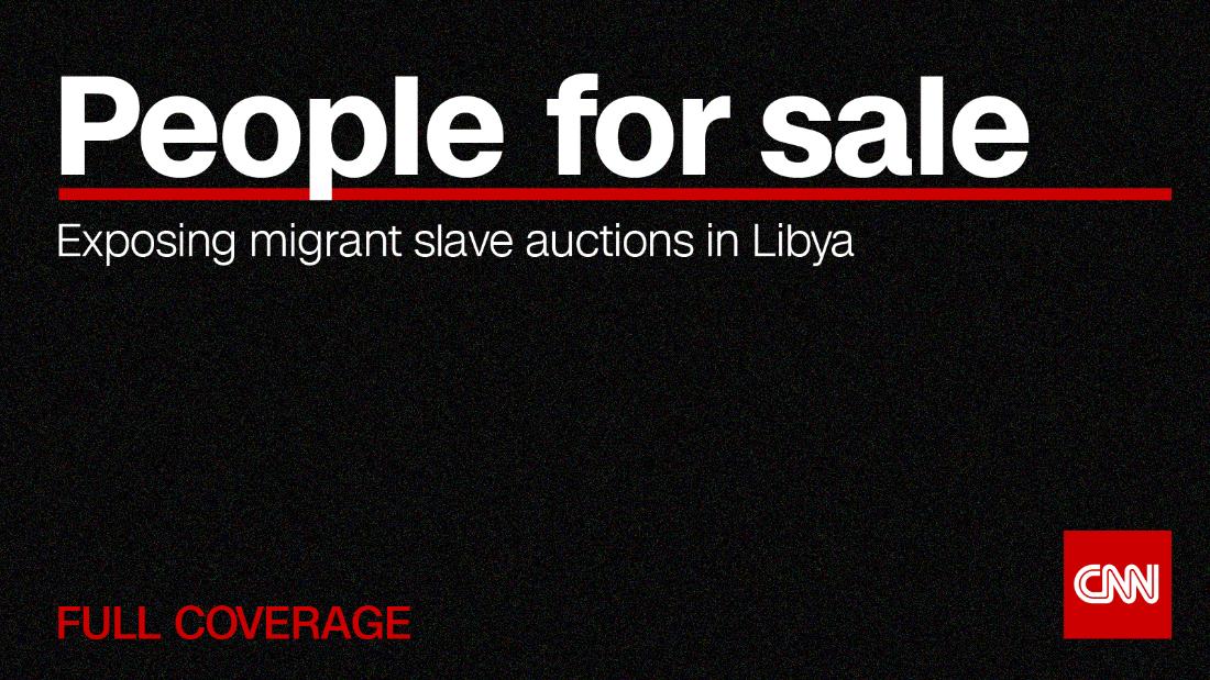 open air slave market in libya