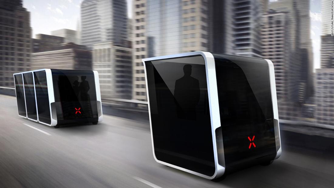 Modular autonomous buses, designed by Next Future Transportation in collaboration with ride hailing company Careem, is just one idea being floated for the emirate.