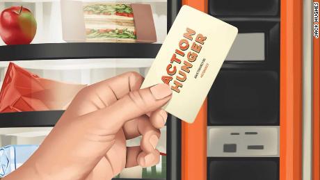United Kingdom-based charity Action Hunger is providing basic needs for homeless people via vending machines. 