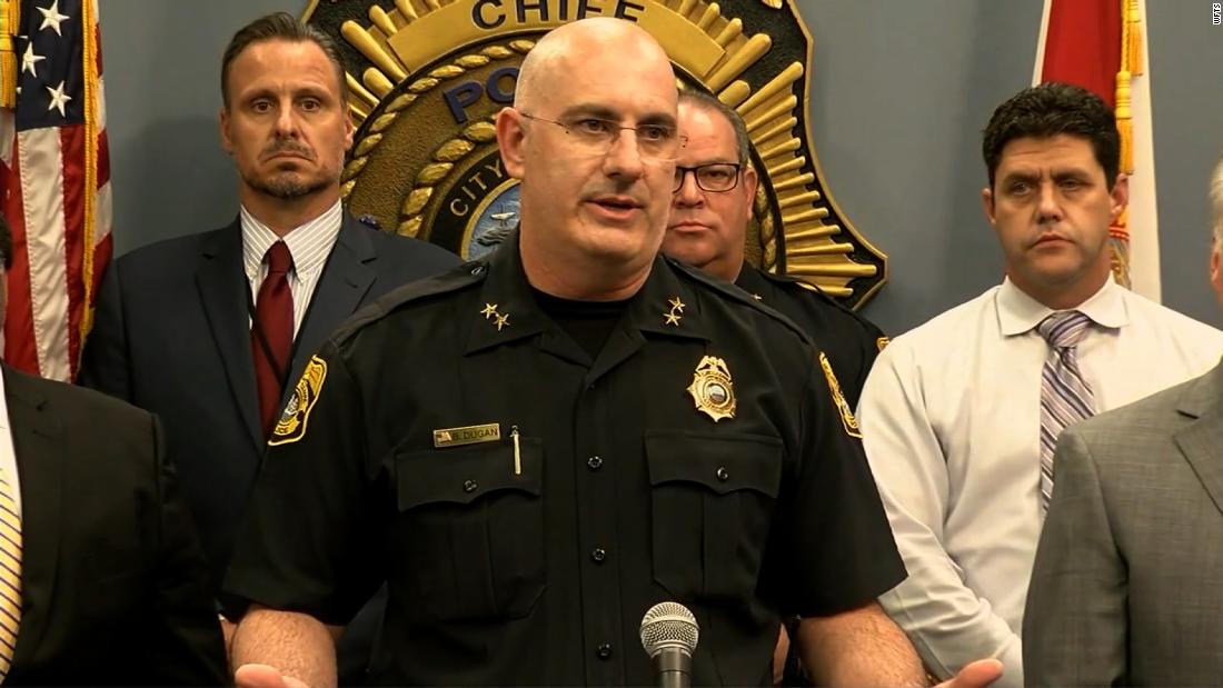 Tampa Police Announce Arrest In Shootings Cnn Video