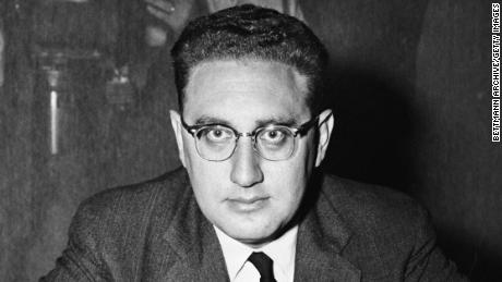 (Original Caption) 11/1957: Dr. Henry A. Kissinger, of Faculty of Harvard University and author of &quot;Nuclear Weapons and Foreign Policy.&quot;