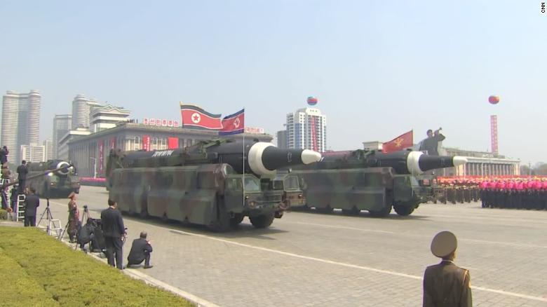 North Korea missiles