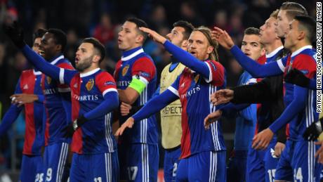 FC Basel beat Manchester United in last season&#39;s Champions League.