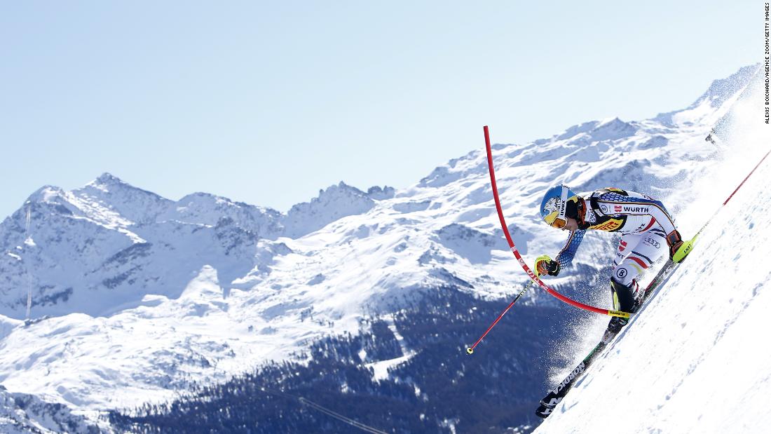 Glitzy St. Moritz in Switzerland also features early on the women&#39;s European circuit. 