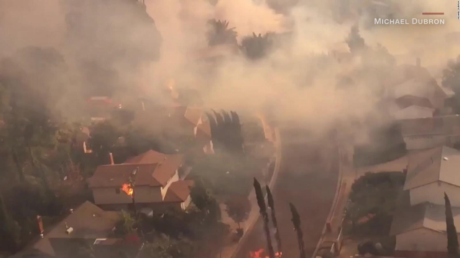 Aerials Show Devastating California Fires Cnn Video