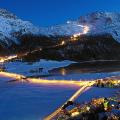 St Moritz ski resort guide night 2