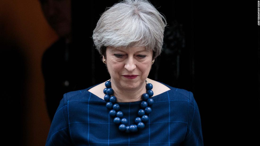 Brexit Vote British Prime Minister Theresa May Loses Key Vote Cnn 