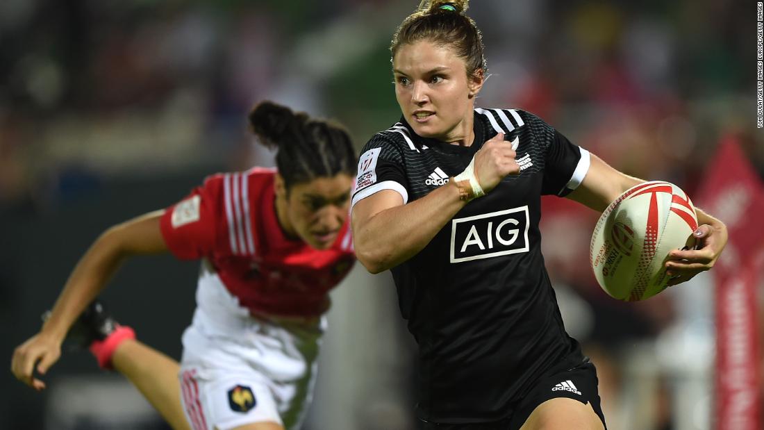 Top try scorer last campaign -- during which the Kiwis went unbeaten in all but one of the six events -- Blyde was named DHL Impact Player of the Series. The daughter of former Black Ferns player Cherry Blyde might have developed her quick feet in athletics training but she&#39;s found her home in rugby sevens. &lt;a href=&quot;http://edition.cnn.com/sport&quot;&gt;Visit CNN.com/sport for more news and features.&lt;/a&gt;
