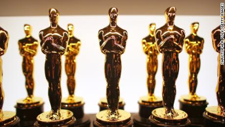 A view of oscar statuettes backstage during the 89th Annual Academy Awards at Hollywood &amp; Highland Center on February 26, 2017 in Hollywood, California.  (Photo by Christopher Polk/Getty Images)