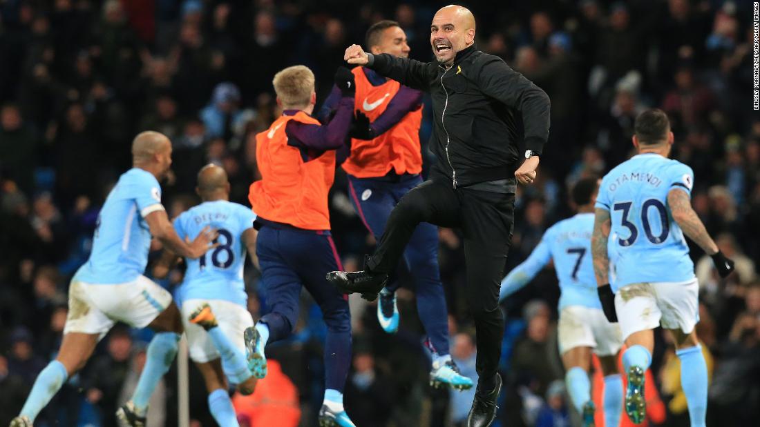 In their last three Premier League outings, City have scored the winner inside the last seven minutes -- including Raheem Sterling&#39;s 96th-minute winner at home to Southampton which sparked these wild scenes.