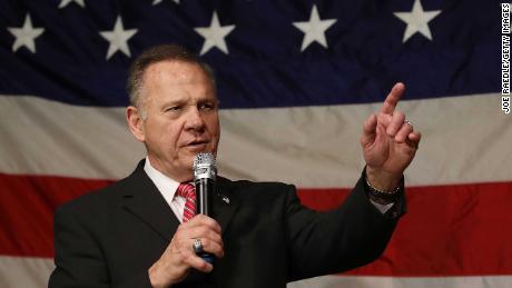 FAIRHOPE, AL - DECEMBER 05:  Republican Senatorial candidate Roy Moore speaks during a campaign event at Oak Hollow Farm on December 5, 2017 in Fairhope, Alabama. Mr. Moore is facing off against Democrat Doug Jones in next week&#39;s special election for the U.S. Senate.  (Photo by Joe Raedle/Getty Images)