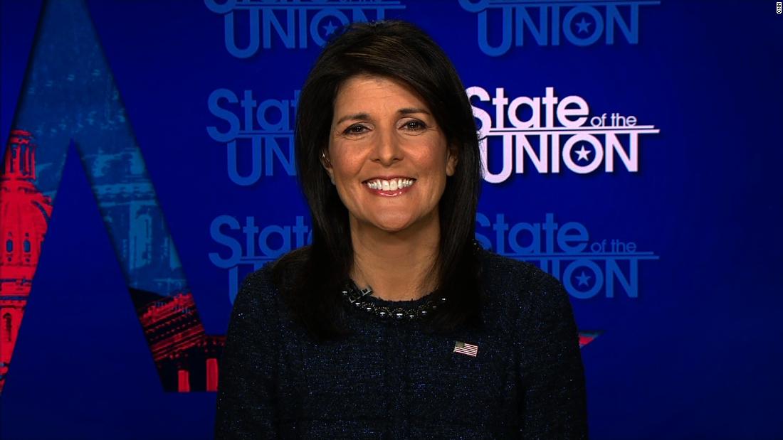 Nikki Haley Cites Will Of American People On Jerusalem Cnnpolitics 