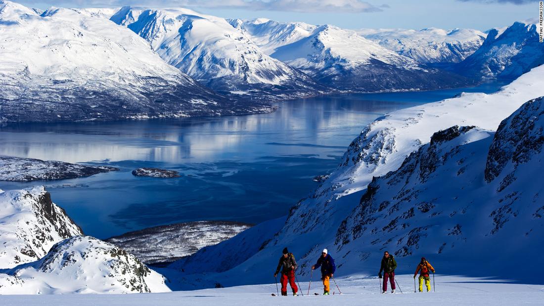 &lt;strong&gt;Debut tour:&lt;/strong&gt; &quot;Aksel Lund Svindal &lt;em&gt;(second from left)&lt;/em&gt; is one of the most successful ski racers of modern times but this was his first ever ski touring trip, being filmed for a video. It was in the Lyngen Alps in the far north of Norway, on the islands to the east of Tromso. It&#39;s one of the most unique places in the world and a mecca for ski touring. Aksel was so humble and so happy to learn, and it was a really cool experience to share it with him. We walked for six-seven hours uphill with skins our skis and had amazing snow all the way back to the fjord.&quot; -- &lt;em&gt;Mattias Fredriksson. &lt;/em&gt;&lt;br /&gt;&lt;em&gt; &lt;/em&gt;