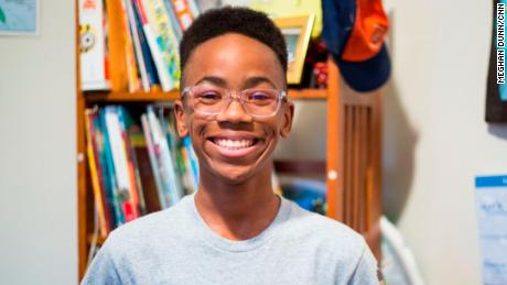 Young Wonder Sidney Keys III. Photographed by CNN Producer Meghan Dunn in Hazelwood, MO (suburb of St. Louis). 
