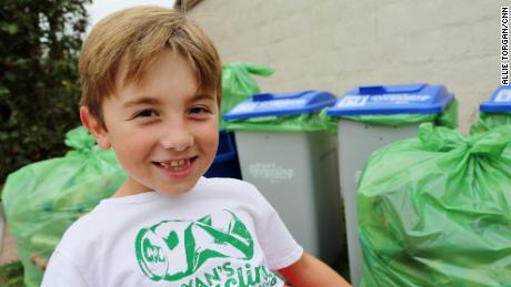 Ryan Hickman
Ryan&#39;s Recycling---recycling program run by young environmentalist
San Juan Capistrano, CA