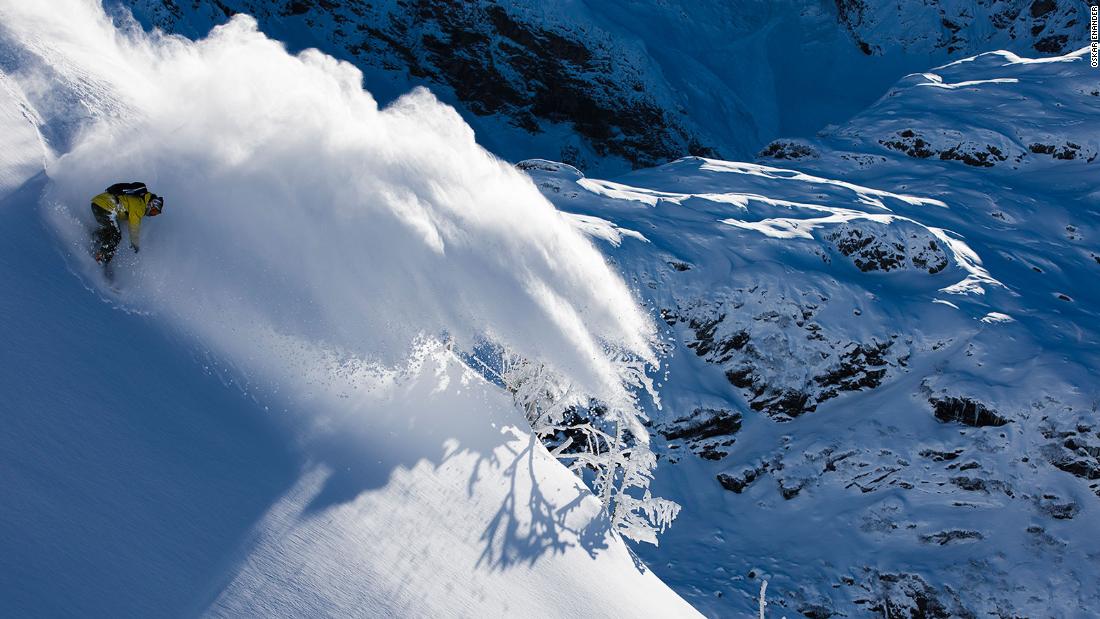 &lt;strong&gt;In the barrel: &lt;/strong&gt;&quot;This looks like midwinter but it was November 2017 in Engelberg. It&#39;s a cool spot because the rider (Yves Husler) can come in from way above with so much speed and the cloud throws forward like a wave. I want to try it again and have him in the cloud like he&#39;s under the lip in a big-wave tube. We&#39;re working on it, but the snow needs to be right and you can&#39;t shoot there in February, March and April because it gets too warm.&quot; -- &lt;em&gt;Oskar Enander.&lt;/em&gt;&lt;br /&gt;