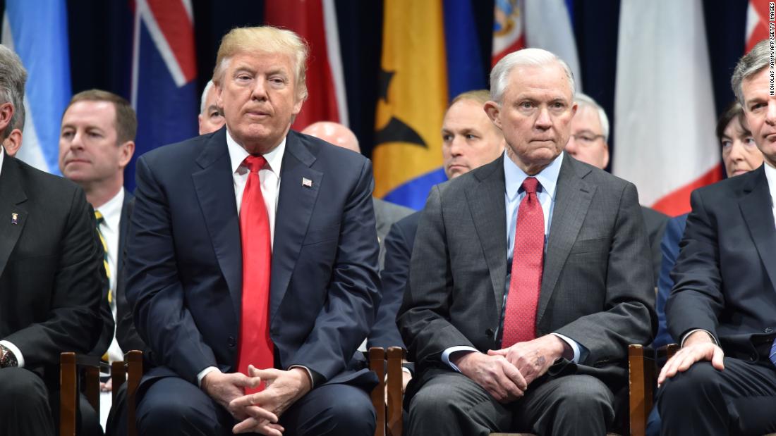3 Pictures Show How Trump And Sessions Feel About Each Other Cnnpolitics