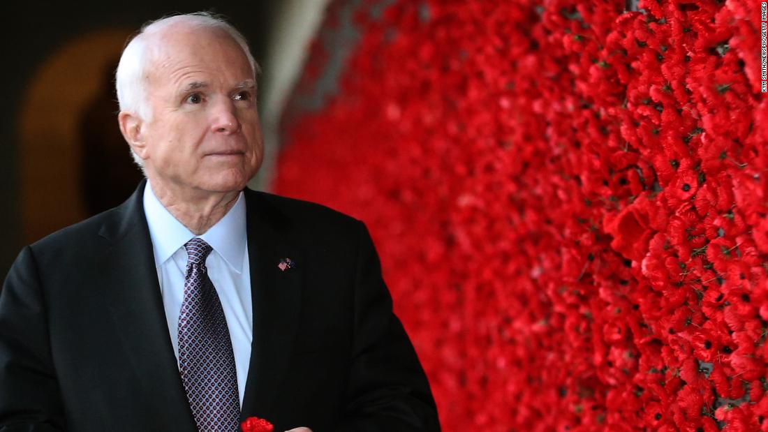 John McCain halts treatment for brain cancer, family says