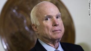 John McCain calls on Senate to reject CIA nominee Gina Haspel
