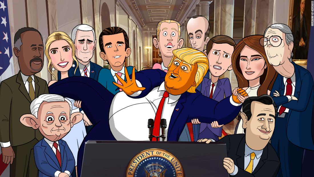 Showtime Sets Trump Spoof Our Cartoon President Cnn