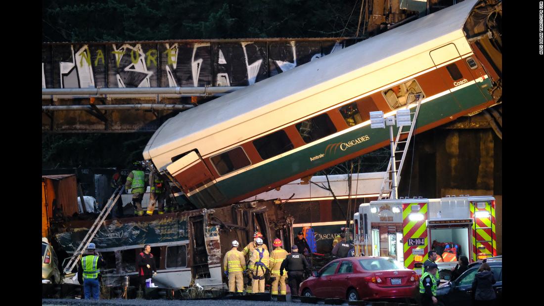 The National Transportation Safety Board sent a team to investigate the derailment.