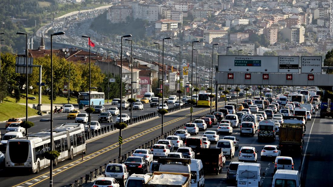 The Turkish city doesn&#39;t fare any better -- drivers spent a bottom-numbing 59 hours stuck in traffic in rush hour per year.