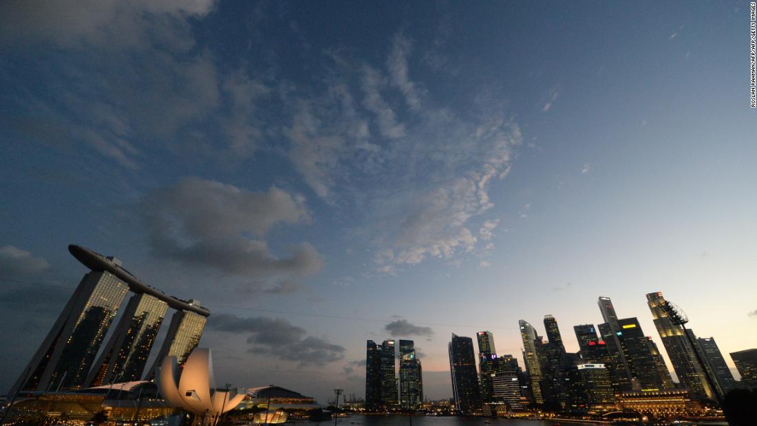 Singapore&#39;s dazzling skyline has been built with help from foreign construction workers 