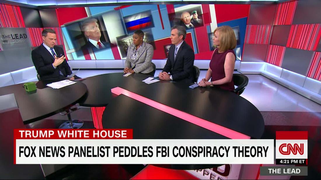 Fox News Panelist Peddles FBI Conspiracy Theory - CNN Video