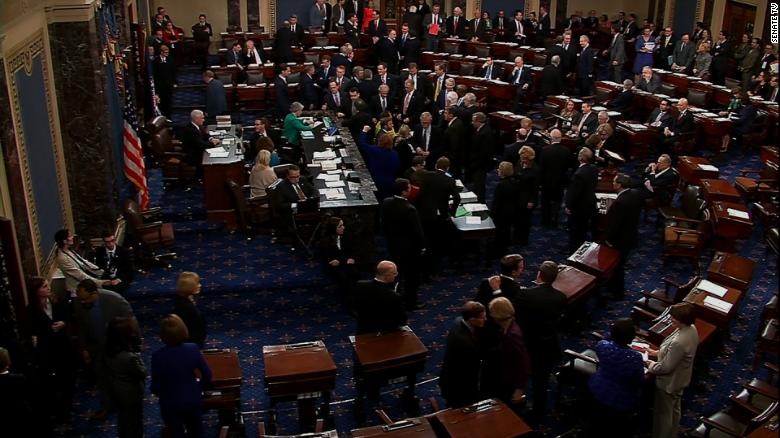 Senate votes on a massive tax reform 