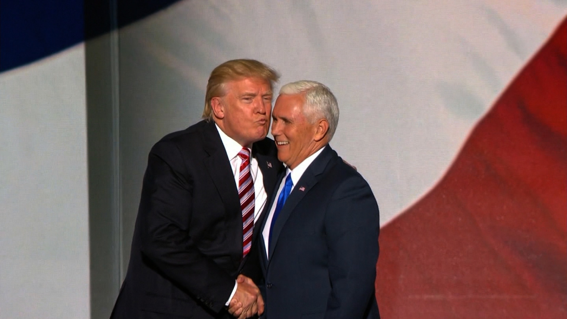 Image result for mike pence looking at donald trump