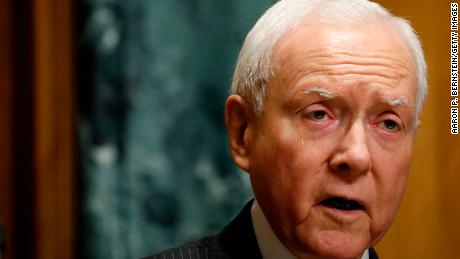 WASHINGTON, DC - SEPTEMBER 14: Sen. Orrin Hatch (R-UT) speaks at a tax reform hearing before the Senate Finance Committee on Capitol Hill September 14, 2017 in Washington, DC. President Trump has indicated that tax reform should be a major legislative goal this fall. (Photo by Aaron P. Bernstein/Getty Images)