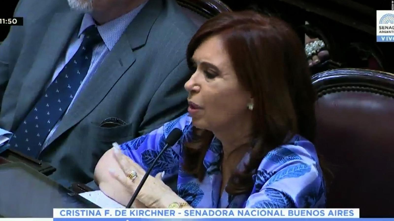La Contundente Respuesta De La Presidenta Del Senado A Fernández De Kirchner Cnn Video